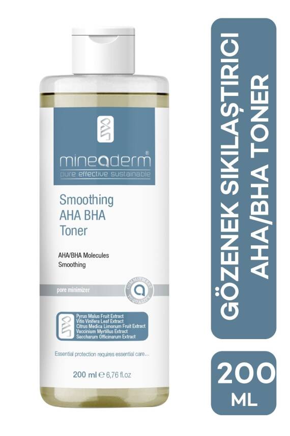 Mineaderm Smoothing AHA BHA Toner / Pürüzsüzleştirici AHA BHA Tonik - 1