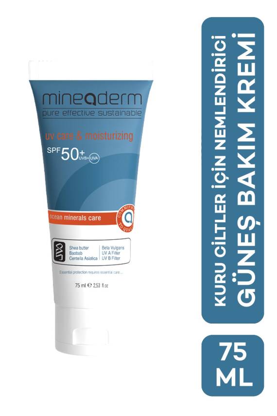 Mineaderm Uv Care & Moisturizing Güneş Kremi Spf 50+ 75 ML - 1