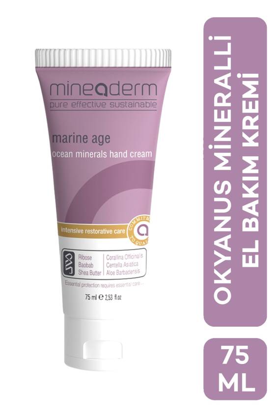 Mineaderm Yaşlanma Etkilerine Karşı Mineralli El Bakım Kremi/marine Age Ocean Minerals Hand Cream - 1