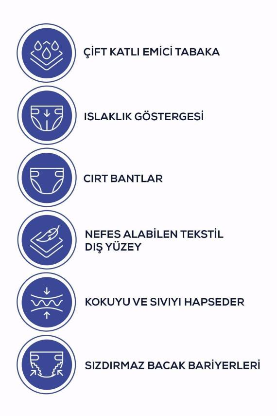 Moly Bel Bantlı Hasta Bezi XL 30'lu - 2