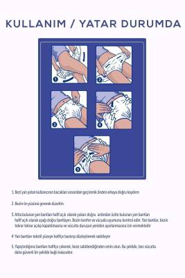 Moly Bel Bantlı Hasta Bezi Xlarge 30'lu X 3 Adet - 4