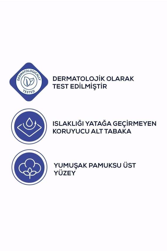 Moly Yatak Koruyucu Örtü 60x90cm 30'lu - 2