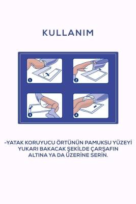 Moly Yatak Koruyucu Örtü 60x90cm 30'lu - 3