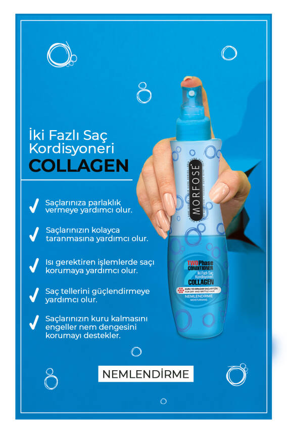 Morfose Çift Fazlı Kolajen Içeren Fön Suyu 240 ml - 2
