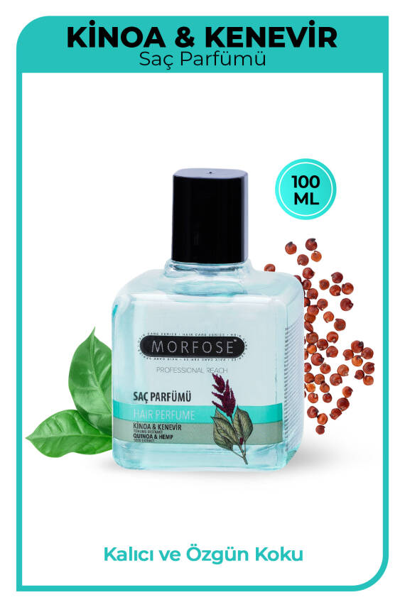 Morfose Kinoa ve Kenevir İçerikli Saç Parfümü 100 ml - 1