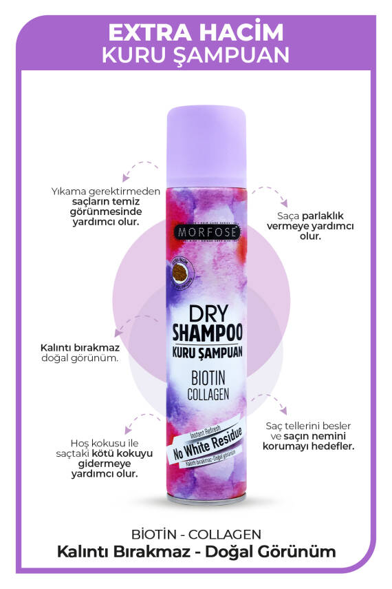 Morfose Kuru Şampuan Ekstra Hacim 200ml - 2