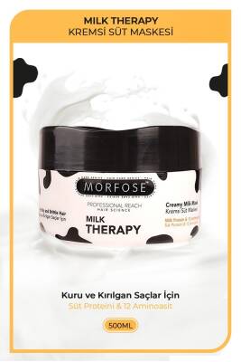 Morfose Milk Therapy Saç Maskesi 500 ml - Morfose
