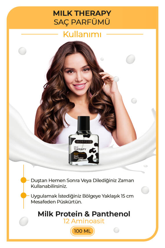 Morfose Milk Therapy Saç Parfümü 100 ml - 3