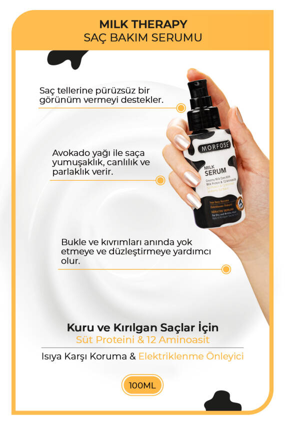 Morfose Milk Therapy Saç Serumu 100 ml - 2