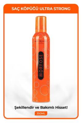 Morfose Ultra Strong Saç Köpüğü 350 ml - 1