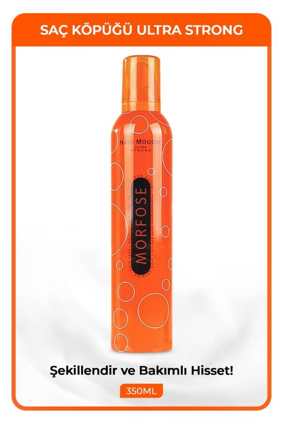Morfose Ultra Strong Saç Köpüğü 350 ml - 1