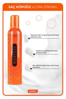 Morfose Ultra Strong Saç Köpüğü 350 ml - 2