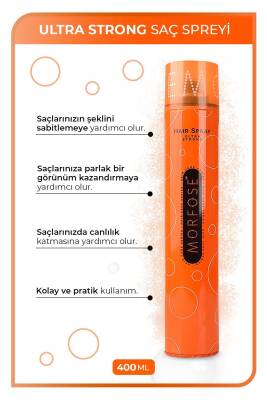 Morfose Ultra Strong Saç Spreyi 400ml - 2