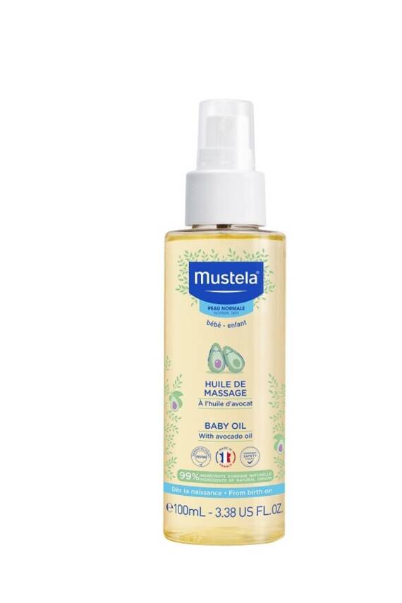 Mustela Bebek Bakım Masaj Yağı 100ml - 1