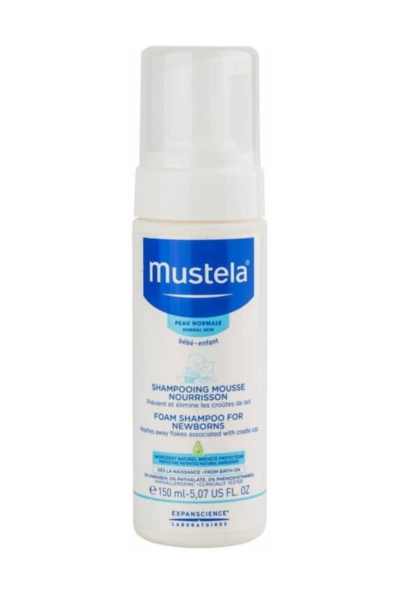 Mustela Yeni Doğan Konak Önleyici Köpük Şampuan 150 Ml - 1