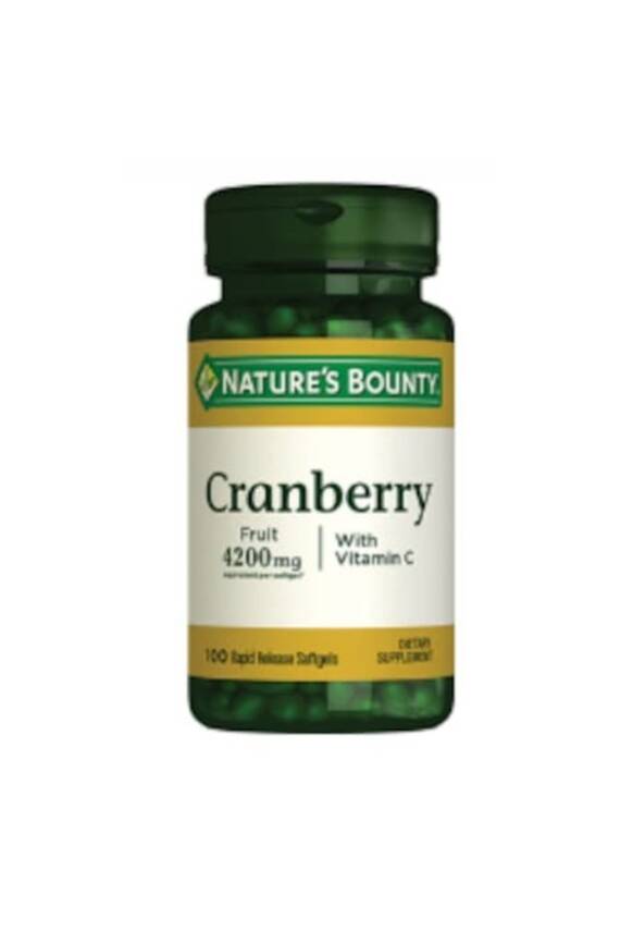 Nature's Bounty Cranberry 100 Softgel - 1