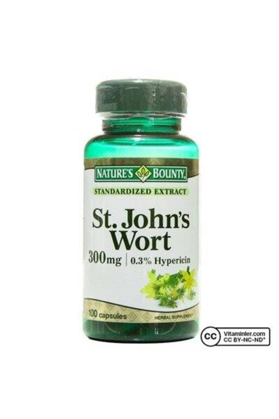 Nature's Bounty St. John's Wort 300 Mg 100 Kapsül - 1
