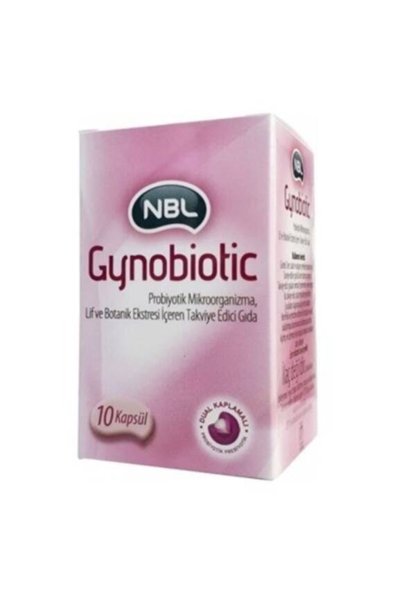NBL Gynobiotic Takviye Edici Gıda 10 Kapsül - 1