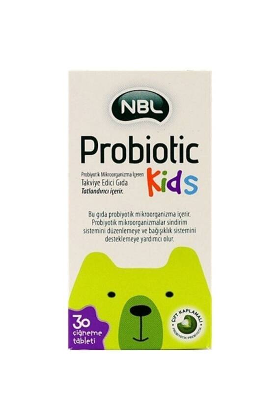 NBL Probiotic Kids 30 Çiğneme Tableti-2 Adet- - 2