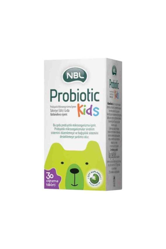 NBL Probiotic Kids 30 Çiğneme Tableti - 1