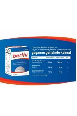 Nbt Life Berliv Lipozamal Berberin 60 Kapsül - Nbt İlaç