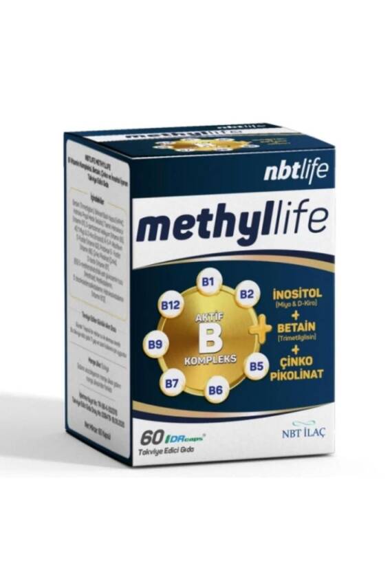 Nbt Life Methyllife B Vitamin Kompleksi 60 Kapsül - 1