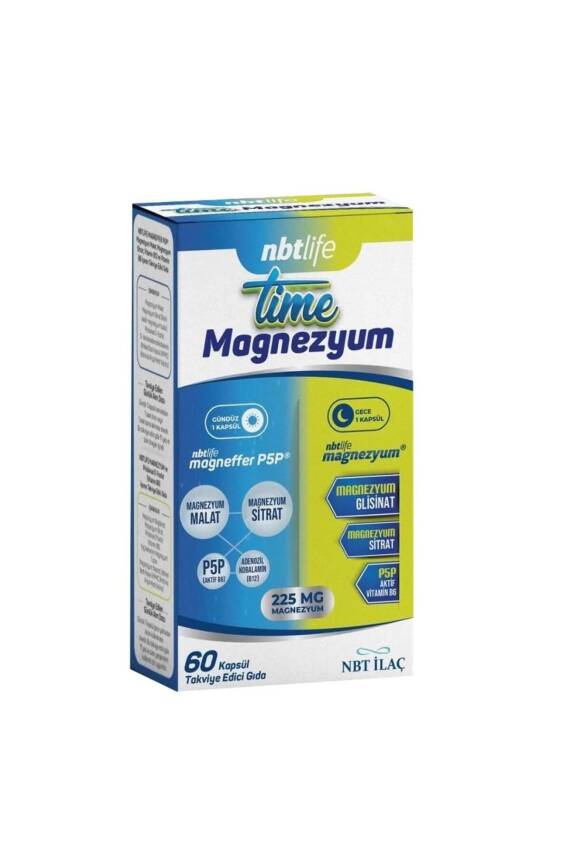 Nbt Life Time Magnezyum 60 Kapsül - 1