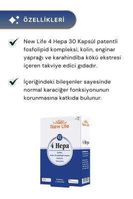New Life 4 Hepa 30 Softgel 2'li Paket - 2