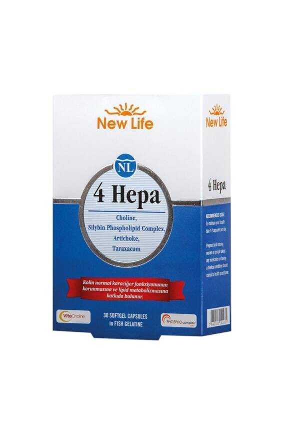 New Life 4 Hepa 30 Yumuşak Kapsül - 1