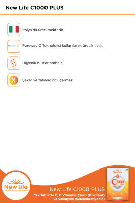 New Life C 1000 Plus 30 Tablet - 2