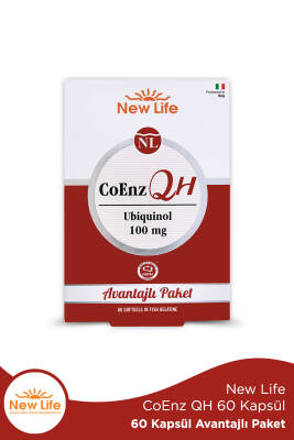 New Life CoEnz Qh Ubiquinol 60 Kapsül - New Life