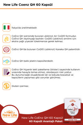 New Life CoEnz Qh Ubiquinol 60 Kapsül - 2