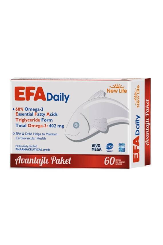 New Life Efa Daily Avantajlı Paket 60 Kapsül - 1