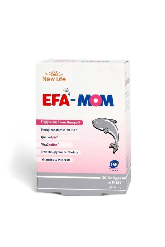 New Life Efa Mom Takviye Edici Gıda 30 Kapsül - 1