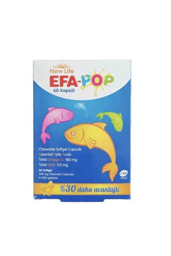 New Life Efa Pop 60 Kapsül - 1