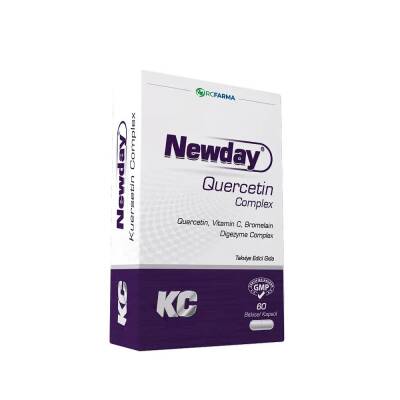 Newday Kuersetin Complex 60 Vejetaryen Kapsül - Newday