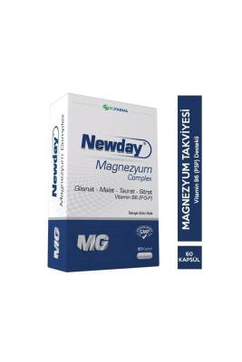 Newday Magnezyum Complex 60 Kapsül - Newday