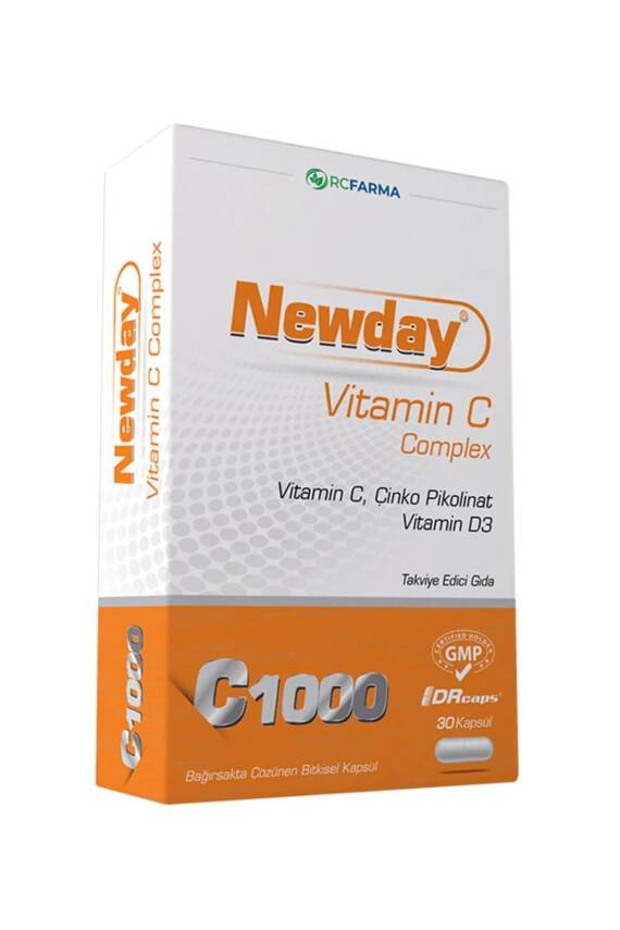Newday Vitamin C Complex 30 Kapsül - 1