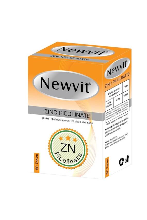 Newvit Çinko Pikolinat 60 Tablet - 2