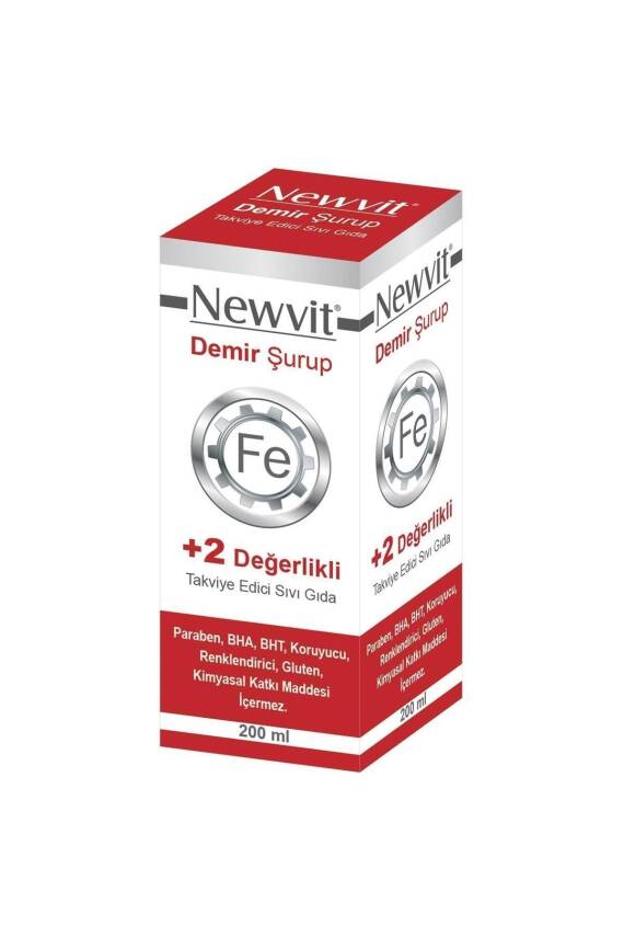 Newvit Demir Şurup 200ml - 2