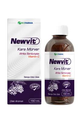 Newvit Kara Mürver Afrika Sardunyası 150 ml - Newvit