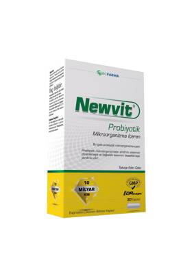 Newvit Probiyotik 30 Kapsül - Newvit