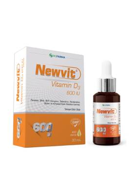 Newvit Vitamin D3 600 IU 30ml Damla - Newvit
