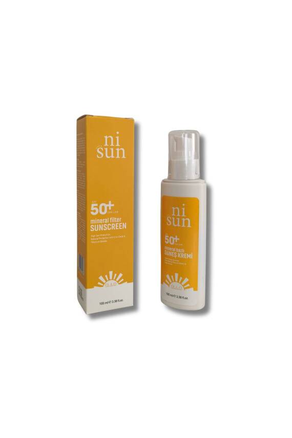 Nisun Mineral Güneş Kremi SPF50 / Uva & Uvb 100 ml - 1