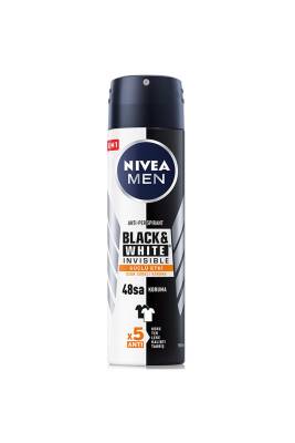 Nivea Black White Invisible Güçlü Etki Erkek Deodorant 150ml - NIVEA