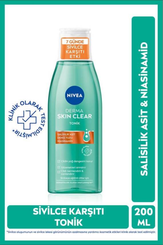 Nivea Derma Skin Clear Tonik 200ml - 1
