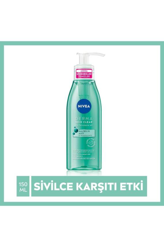 Nivea Derma Skin Clear Yüz Temizleme Jeli 150 ml - 2