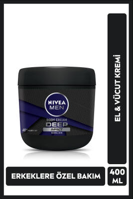 Nivea Erkek El ve Vücut Bakım Kremi 400ml - 1