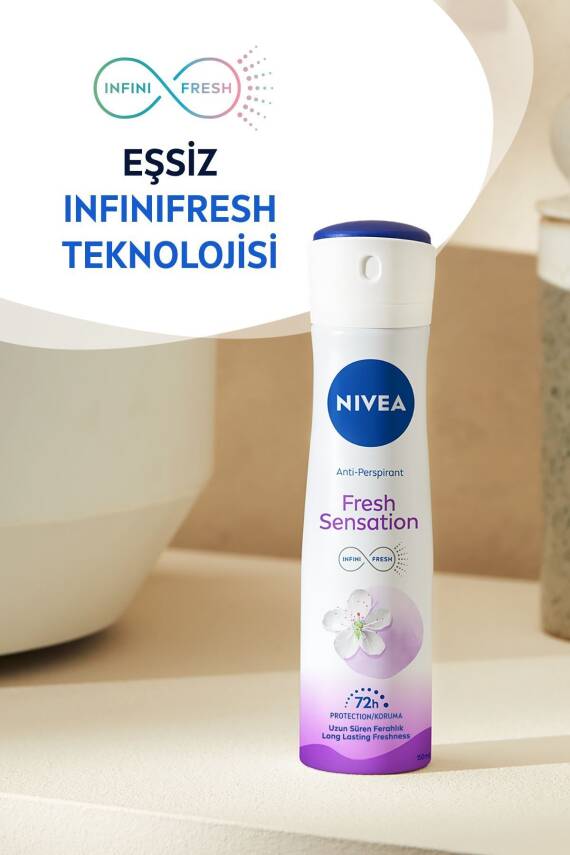 Nivea Fresh Sensation Bayan Deodorant 150Ml - 3