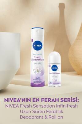 Nivea Fresh Sensation Bayan Deodorant 150Ml - 4